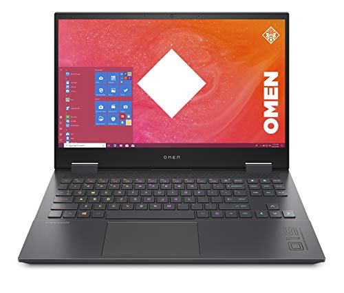 HP Omen Gaming Laptop 15,6 Zoll QHD IPS 165Hz Display, AMD Ryzen 7 5800H, 16GB DDR4 RAM, 1TB SSD, NVIDIA GeForce RTX 3070, Windows 11, QWERTZ Tastatur, Schwarz