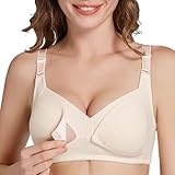 CONCEPTION CONFORTABLE SANS ARMATURES : Ce soutien-gorge pour femmes adopte une coupe tridimensionnelle sans armatures, soutient délicatement la poitrine, offre un confort tout au long de la journée sans pression, convient pour la maison, le bureau ou le sommeil, et permet de profiter d'une expérience sans contrainte.