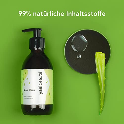 Aloe Vera Gel Yael Beauté Reines Aloe Vera für die Hautpflege