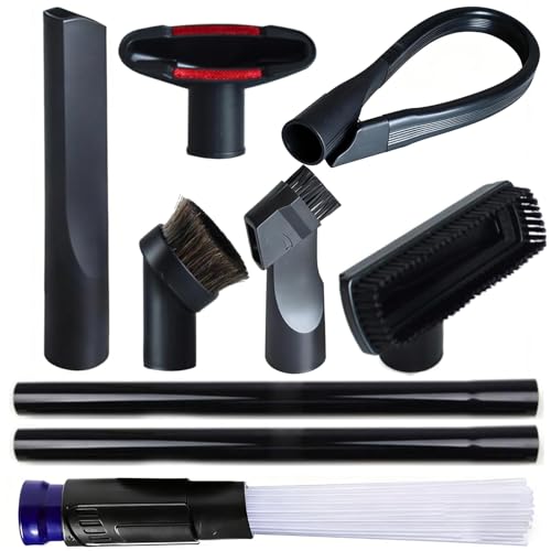 9 Pack Universal Vacuum Attachment Kit Wet Dry Vacuum Hose Adapter 1-1/4