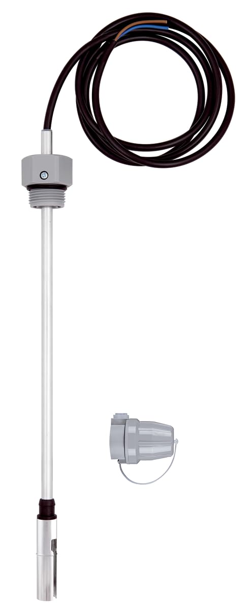 Afriso Grenzwertgeber GWG 12 K/1 für Behälter in Innenräumen, Sonde 360 mm, Kabel 5 m, graue Armatur, variable Höheneinstellung 80-338 mm, Heizöl, Diesel, Tank, Art.-Nr. 45165