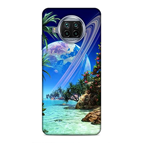 Image of Printed Mobile Back Hard Case Cover for Xiaomi Redmi 10i 5G / Xiaomi Redmi 10T Lite 5G | Beautiful Nature, Jupiter Planet A-2184