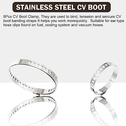 Cv Joint Boot Clamp Pliers Atv Axle Boot Clamp Pliers Cv Boot Banding Tool With 10 Crimp Bands #TOP2