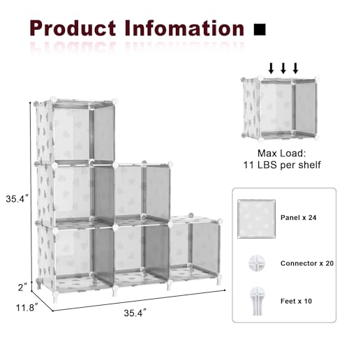Save 30% on UNKU 6-Cube Storage Organizer - $16.78