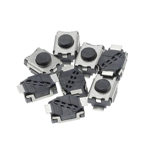 Interruptor táctil SMD 3x4x2mm vertical de 2 pines para reparación electrónica, pack de 100