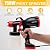 YUNXITR HVLP Paint Sprayer - Ultra Lightweight & Low Spray Paint Gun with 5 Nozzles & 3 Patterns for Furniture, Cabinets, Fences, Perfect for DIY Home Improvement & Outdoor Projects (Dark Black)