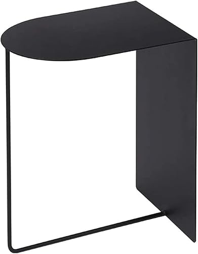 Mesa de Centro Nordic Small Coffee Table Movable Metal Sofa Side Table Modern Simple Living Room Small Apartment Bedside Corner End Table Center