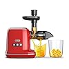 Cold Press Juicer Machines, ORFELD Juicer Machines Vegetable and Fruit, Slow Masticating Juicer with 8 Updated Segment Spiral and 92% Juice Yield, Easy to Clean with Brush & Recipes