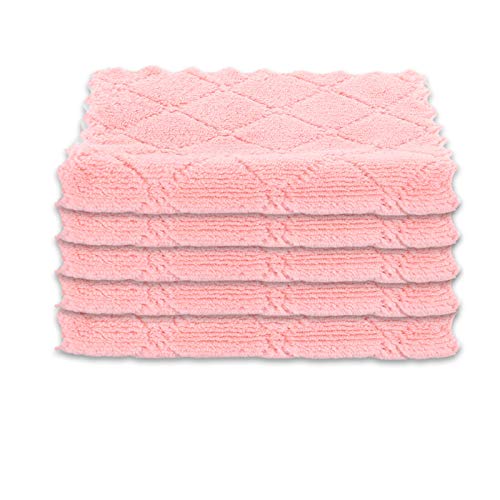 Cleaning Cloths Dish Towels Reusable Cleaning Cloths for Kitchen Absorbent Dish Cloth Hand Towel (5)