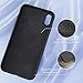 Miracase Liquid Silicone Case Compatible with iPhone Xs (2018)/ iPhone X(2017) 5.8 inch, Gel Rubber Full Body Protection Shockproof Cover Case Drop Protection Case Black