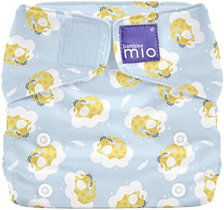 Bambino Mio, Miosolo All-in-One Reusable Nappy, Eco Chemical Free Nappy (Sail Away, One Size)