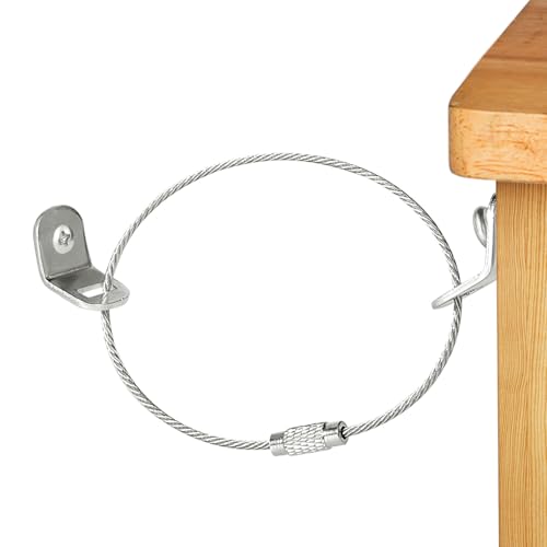Anclajes para muebles de metal ultraresistentes con capacidad de retención de 450 libras