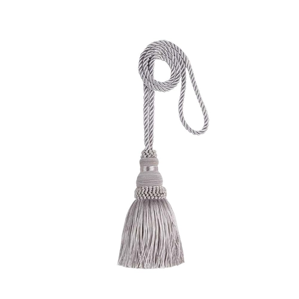 Borlas de cortina de 51 cm hechas a mano en pack de 2 unidades
