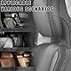 Auto Nackenkissen, Kopfkissen Auto mit Verstellbarem Gurt, Kopfstütze aus Memory Foam, Rücken Autokissen Autositz Nackenkissen zum Fahren Nackenstütze Auto Abnehmbarem, Komfortabel, Atmungsaktiv