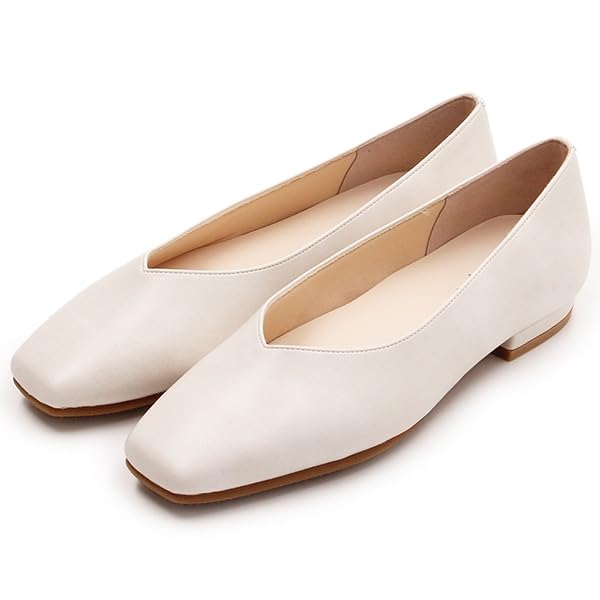 Amazon | [ヴェリココ] [velikoko NEW！Vカットスクエアトゥ