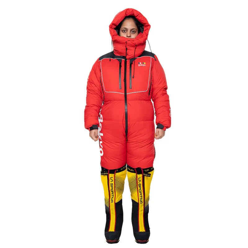 K2 Summit Downsuit Summit & Expedition Downsuit inner suspenders back half moon zip.-image-32