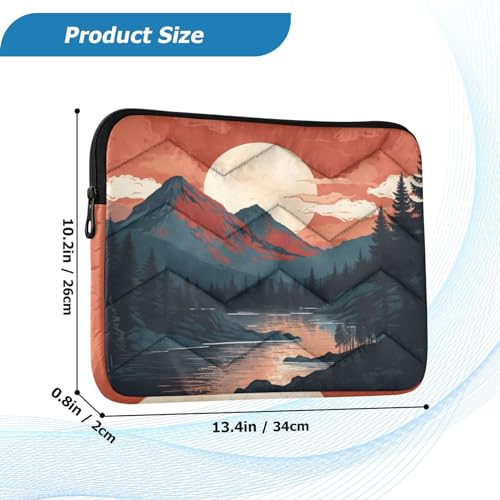 Funda acolchada impermeable para portátil 13-14 pulgadas miniatura 3