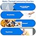 Geyoga 100 Sheets Matte Laminating Sheets Holds 8.5 x 11 in, Matte Thermal Laminating Pouches (3 Mil), 9 x 11-1/2-inch Matte Letter Size Laminating Sheets Ultra Clear with Matte Finish