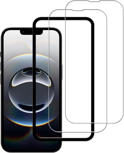 Apple iPhone13 本体 箱付き ケース付き フィルム貼付 Amazon | 【2枚セット】ガイド枠付き KPNS 日本素材製 強化ガラス