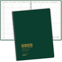 Elan Publishing Company Dated Teacher Lesson Plan 7 Period Days Horizontally Across The Top Dated for 2026-2027 Academic Year Green