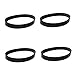 LEFITPA 4 Pack Replacement Vacuum Belt for Shark EC-T2840 ECT2840 Vacuum Cleaner Models
