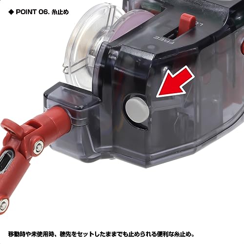 プロックス(PROX) 攻棚ワカサギモータードライブEC PX018E ワカサギ釣り用電動リール ※単4乾電池2本駆動式(電池別売) 7枚目