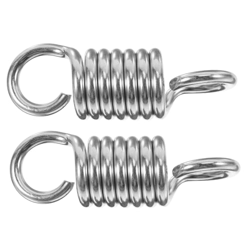 GARIOUANS 2 pezzi Molle per Altalena da Esterno in Resistente per Amaca Sospesa Sospensione Stabile con Rumore e Assorbimento per e