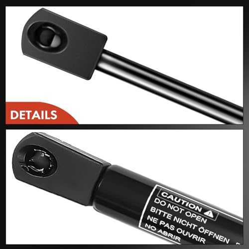 A-Premium Rear Window Glass Lift Supports Shock Struts Compatible with GMC, Chevrolet & Cadillac Models - Yukon XL 1500 2500 Suburban 1500 2500 Tahoe 2007-2014 Escalade, Not fit Rear Tailgate(2PC Set) by A-Premium - Used condition - Image 9