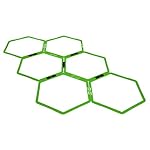 Yes4All Hex Agility Rings/Speed Rings with Carrying Bag – Hexagon Rings, Agility Hurdles for Agility Footwork Training