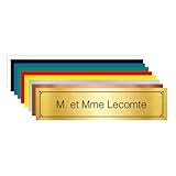 📬 Nommez facilement et rapidement votre boîte aux lettres pour votre facteur grâce à votre plaque pour boîtes aux lettres. Cette plaque est obligatoire par la Loi