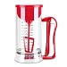 UIKEEYUIS Battitore palmare con distributore reutible Pasta di Pasticceria elettrica Mixer Cioccolato Stirrer panetteria Strumenti di Cottura Domestica