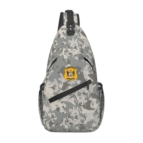 Bolso Sling para Hombre Pequeño Resistente al Agua miniatura 2