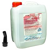 A.K.B. Algenentferner, Moosentferner, moosvernichter,Grabsteinpflege, Grünspannentferner, Grünbelagentferner 40-Fach Hochkonzentrat, 1187 (5 Liter Kanister + 1 Gratis-Ausgiesser), BAuA Nr.N65956