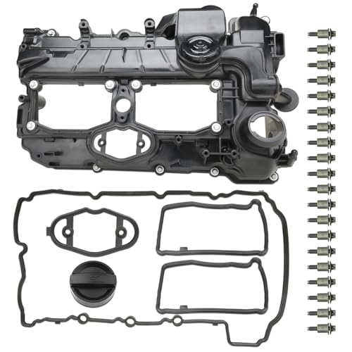 Mocar7 Engine N20B20A Parts Valve Covers Compatible with BMW 328i 528i 320i 228i 428i X5 Z4 X3 X4 X1 2.0L L4 2012-2018 Replace 11-12-7-588-412 11127588412