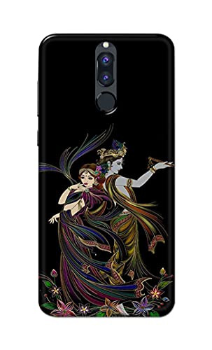 Image of Lord Radha and Krishna Hard Back Case Cover for Huawei Mate 10 Lite /Huawei Nova 2i / Huawei Honor 9i Back Cover -(J5) VNS2223