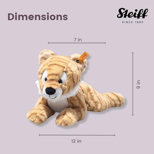 Steiff 067600 Soft Cuddly Friends Toni Tiger, 30 Cm, Peluche Multicolore - 5