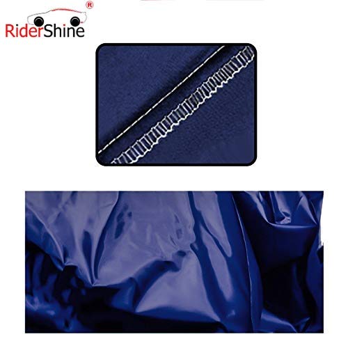Image of All Weather Protection Scooty Bike Cover for Classic 350 Large - Anti UV - Dustproof - Polyester Top of The Line Scooty Cover Blue