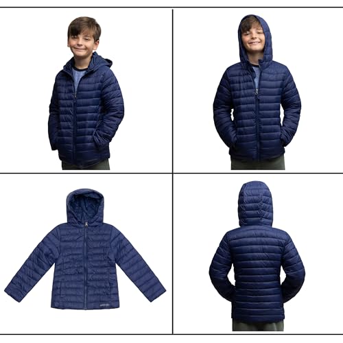 Lands' End Kids ThermoPlume Packable Hooded Jacket4