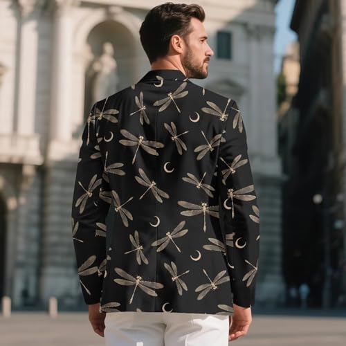 Mens Casual Lightweight Stretch Sport Coats and Blazers for Business,Weddings,Parties and Formal Events,S-5XL Size4