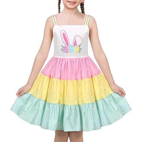 Robe Fille Pâques Sunny Fashion Cover