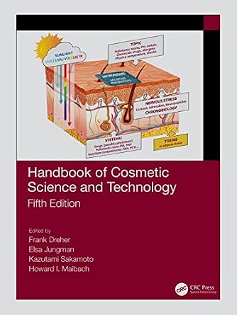 Handbook of Cosmetic Science and Technology 5th Edition book cover