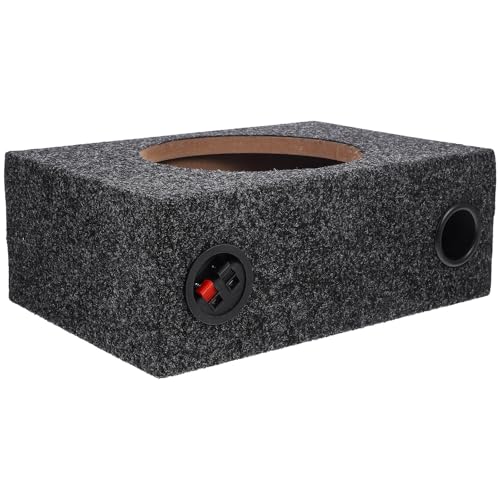 Prestazioni acustiche ottimizzate: riduce al minimo la distorsione del suono, garantendo un'uscita audio chiara e raffinata durante la guida, altoparlante per auto, subwoofer in cassa sigillata