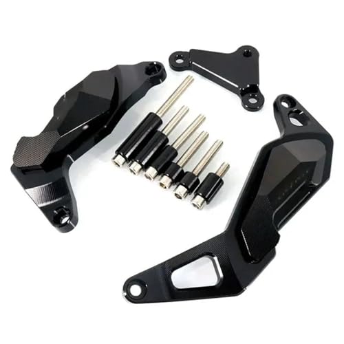 Moto anti crash pad protecteur couvercle protection moteur CNC Ninja 400 18-23