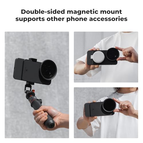 Image of K&F Concept 6.7 inch Magnetic Lens Filter Mount Adapter Compatible with iPhone and 67mm Threaded Filters, Compatible with 16 /15 /14 /13 /12 Pro Max, 16 /15 /14 Plus (Filter Not Included) | Compatible with iPhone and 67mm Threaded Filters, Compatible with 16 /15 /14 /13 /12 Pro Max, 16 /15 /14 Plus, FA201