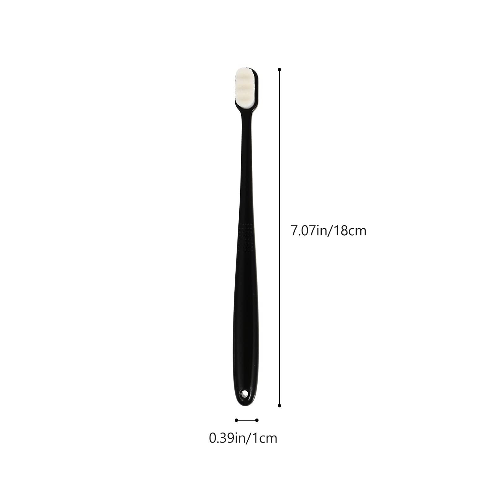 minkissy 3 Set Di Spazzolini Da Denti Stile Ondulato Spazzolini Da Denti Compatti Setole Rigide Per Adulti Spazzolini Da Denti Di Ricambio 6 Pezzi*3