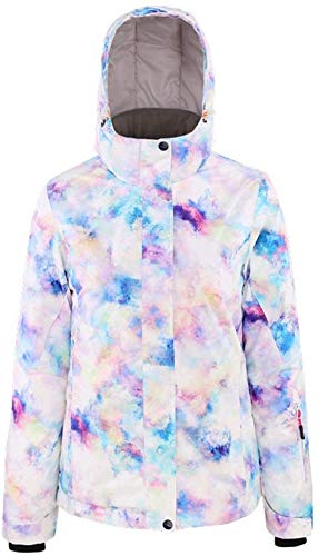 Veste de ski respirante et manteau matelassé imperméable pour femme