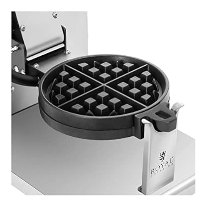 Royal Catering RCWM-1200-R1 Waffeleisen rund 1200 W Waffeleisen rund Waffelmaschine – Bild 5