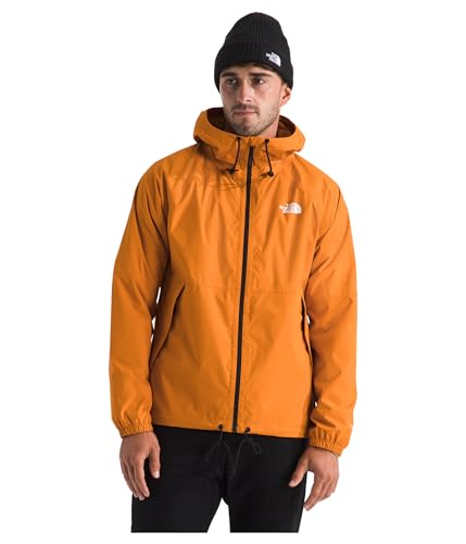 Image of THE NORTH FACE Men's Antora Rain Hoodie | Windproof & Waterproof With Adjustable Hood, Drawcord Hem