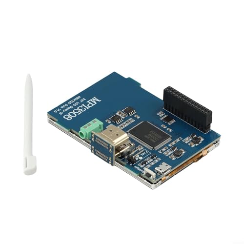 Módulo de pantalla LCD de 3.5 pulgadas para Raspberry Pi 4 modelo B, resolución de 480 x 320 con retroiluminación ajustable, compatible con Raspbian Ubuntu Kodi