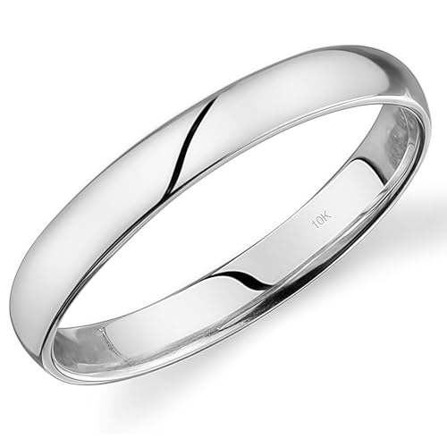 Image of 10k Light Comfort Fit Wedding Band